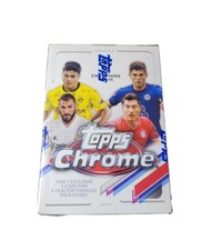 ✅ 2020-21 Topps Chrome UEFA CHAMPIONS LEAGUE BLASTER BOX Pink X-Fractor Sealed ✅ picture