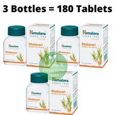 Himalaya Shatavari Tablets Pack of 3 Boxes 60 Tabs Each  2028 picture