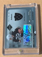 2003 Leaf Limited Marcus Allen Team Trademarks Auto Jersey #LT-29 03/50 picture