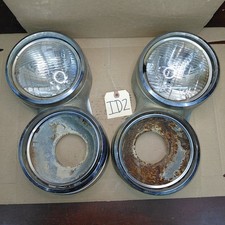 1963 OLDSMOBILE OLDS 88 HEADLIGHT BEZEL & BUCKETS Pair picture