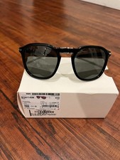 Persol PO0714SM Steve McQueen Sunglasses - Black w/ Beige Lens - Brand New picture