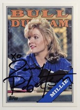 2016 Topps Archives Bull Durham #BD-M Jenny Robertson as Millie Signed Authentic picture