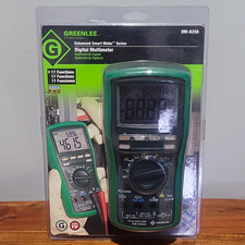 Greenlee DM-820A CAT IV True RMS 1000V 6000 Count Handheld DMM Temp picture