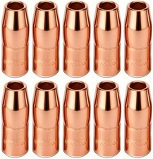 2/10pk Nozzle N-A5800C Large 5/8 fits Miller MDX-250 & Bernard Acculock-S Guns picture