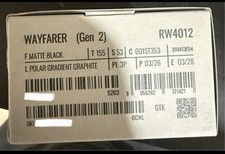 New Ray-Ban Meta Wayfarer Gen 2 Matte Black Polar Gradient Graphite Size 53 picture