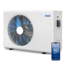 WARMBLU 120000 BTU Pool Heat Pump 240V for 33000 Gallon Above & Inground Pools picture