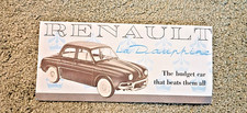 1960 Renault Dauphine Sales Brochure Original picture