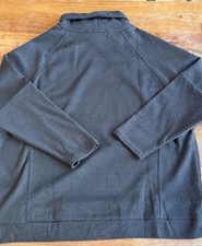 NWT-New In Women’s Long Sleeve Black Textured High Neck Large Boutique picture