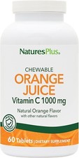 NaturesPlus Orange Juice Vitamin C 1000 mg Chewable Tablets,60 Serv.Bestby 11/26 picture