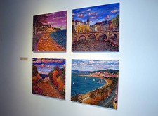 Damian Elwes Paintings Damian Elwes Places of Inspiration Art Show- Old Photo picture