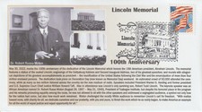 6° Cachets Lincoln Memorial 100th Anniversary Robert Russa Moton NAPEX 2022 picture