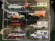 Matchbox Customized Set Of 8 Ambulances And Case picture