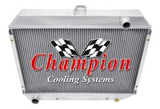 1970 71 72 73 Plymouth Barracuda 4 Row CA Champion Radiator picture