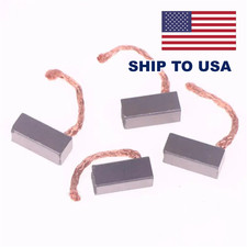 4Pcs 8*8*19Mm Motor Carbon Brushes Set for Electric Motor Replacement DC Motor C picture