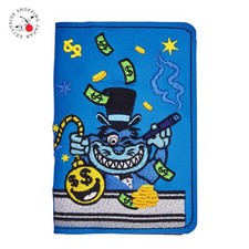 Bettinardi Leather Scorecard Holder Q2-Q3 Gangster Cat Bomb Embroidered Case picture