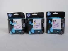 HP 82 BUNDLE KIT Cyan/Magenta/Yellow NEW SEALED picture