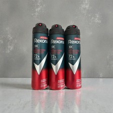 Rexona Men Antibacterial + Invisible 72H Deodorant Spray, 150 ML (Pack of 3) picture