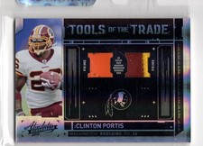 2010 Absolute Tools of the Trade #30 Clinton Portis Redskins DUAL PRIME 29/50 picture