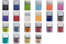iPod Video / Classic 5th Gen Front Faceplate / Clickwheel / Center Button Set picture