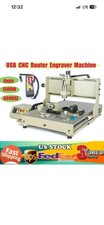 USB CNC Router Engraver Machine 4 Axis 1500W 6090GZ with Controller Remote picture