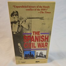 Vintage The Spanish Civil War VHS Granada Television MPI Documentary Tape picture