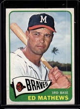 1965 Topps #500 Ed Mathews picture