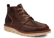 TIMBERLAND TB 0A1JTW 245 WESTMORE MID LACE CHUKKA BOOT TORTOISE SHELL NIB MEN'S picture