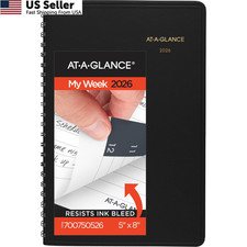 AT-A-GLANCE 2026 Appointment Book Planner, Weekly, 5