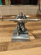 Knight of the Quill Medieval Knight Pen Holder picture