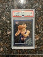 2002-03 Topps Chrome Yao Ming #146 Rookie RC Houston Rockets English PSA 9 picture