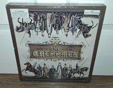 The Chessmen Knights Chess Set In Box Handmade Collectors Edition NO BOARD picture