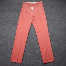 Murray's Toggery Shop Pants Mens 34x38 Red Nantucket Reds Cotton Chino Straight picture