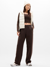 Athleta Form Knit Mid Rise Straight Pant Truffle Size XS (NWT) picture