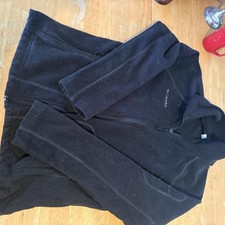 Columbia Black Fleece Jacket Size Large picture