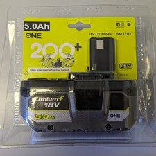 5.0Ah 18V Battery P108 One Plus For RYOBI 18 Volt High Capacity Lithium-Ion New picture