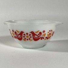 Vintage Pyrex Friendship Birds Cinderella Mixing Bowl MidCentury Modern 441 picture