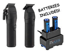 NEW BaByliss PRO Matte Black FXONE Professional Clipper & Trimmer & Dual Battery picture