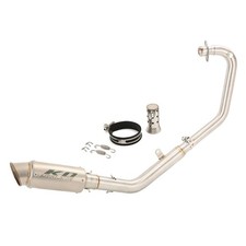 For Lifan KPM200 2021-2025 KPT200 2019-25 Exhaust System Header Pipe  Silver Tip picture