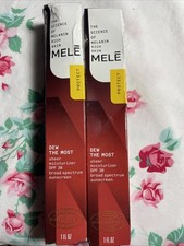 Mele Protect Dew Most Sheer Moisturizer SPF30 1oz New DIDC Stock SEE & READ Date picture