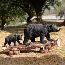 Hi-Line Two Black Bears Statue picture