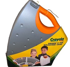 Vintage 1998 Crayola Shark’s Fin Drawing Case Art Set NEW Sealed UK Rare 7007 picture
