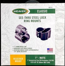 Weaver Remington 742/760 See-Thru Scope Mounts 1
