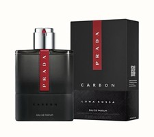 PRADA Luna Rossa Carbon Eau de Parfum Spray, 3.4 fl oz, New with Box picture