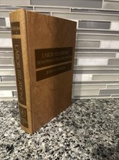 Labor Relations By John Fossum Development Structure Process Hardcover Book picture