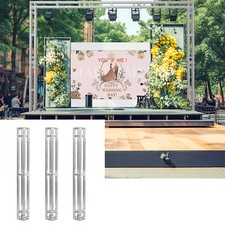 3-15pcs Straight Square Aluminum Truss Segment Wedding Ceremony for DJ Lighting picture