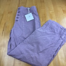 NWT Pistola Lilac Dust Button Fly Button Cuff Jeans Size 29 picture