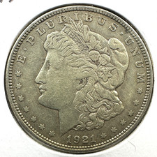1921-D $1 Morgan Silver Dollar (90693) picture