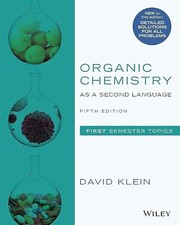 Organic Chemistry as a Second Language: First Semester Topics Paperback picture
