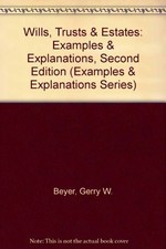 Wills, Trusts, and Estates: Ex - GOOD picture