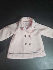 Little Me Light Pink Infant Peacoalt/Jacket Size 18Months With Distinctive Pink picture